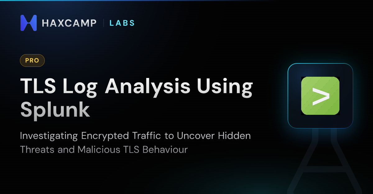 TLS Log Analysis Using Splunk | Haxcamp Lab